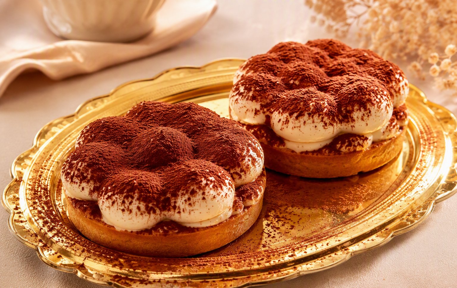 Mini tartellette al tiramisù